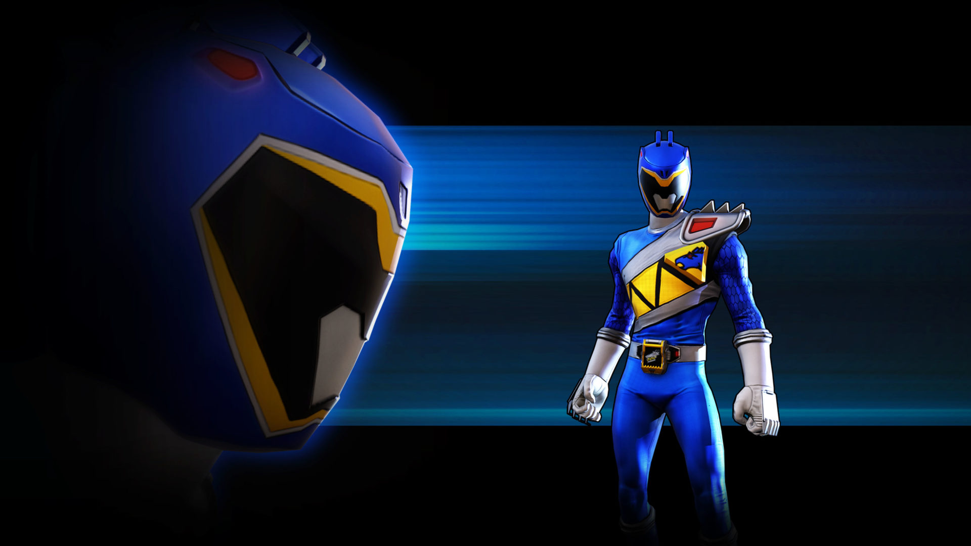 Dino Charge Blue - Character Moves Highlight.