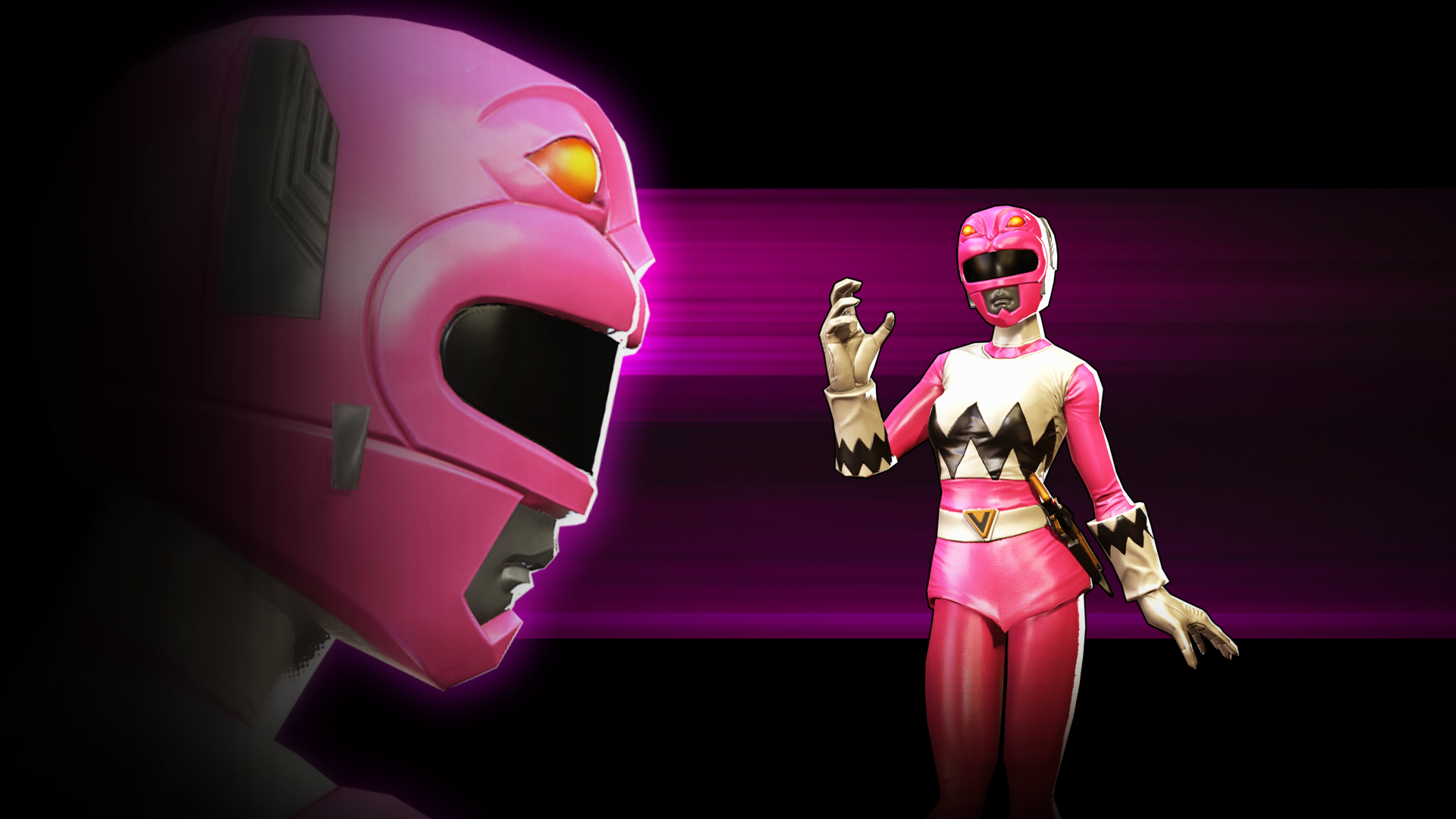 Lost Galaxy: Pink Ranger - Character Moves Highlight.